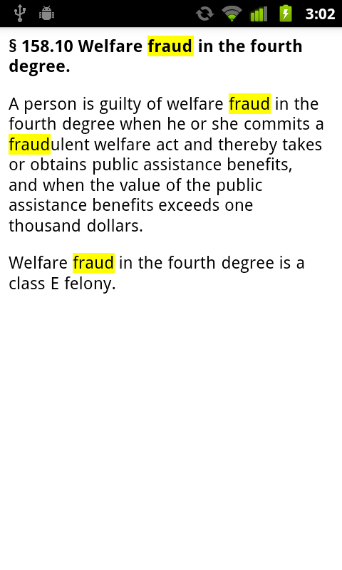 2015 NY Penal Law Screen 3