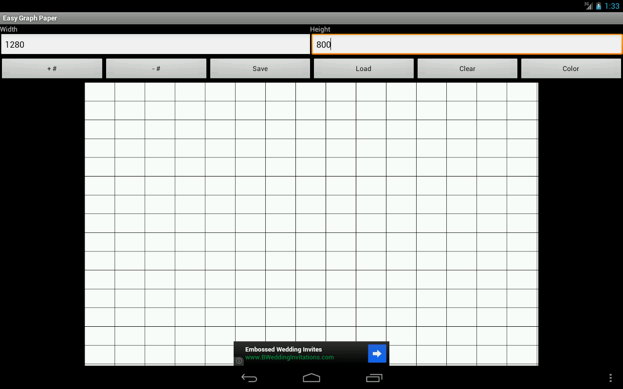 worksheet Graph Paper Generator easy graph paper android apps on google play screenshot