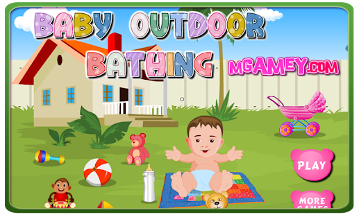 Baby-Outdoor-Bathing 3