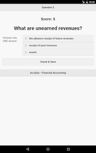 Accounting Quiz - AccQuiz Screenshots 2