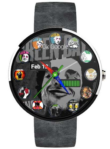 R1 Green Day - Wear Watch Face