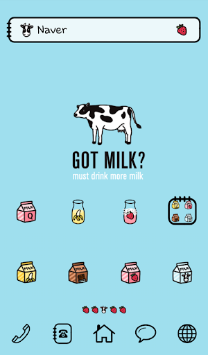 got milk 도돌런처 테마