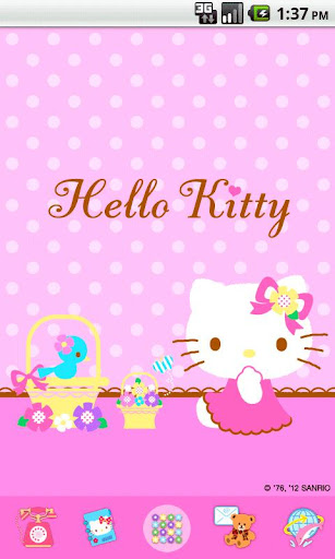 Hello Kitty Bouquet Theme