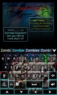 download Zombies GO Keyboard Theme free