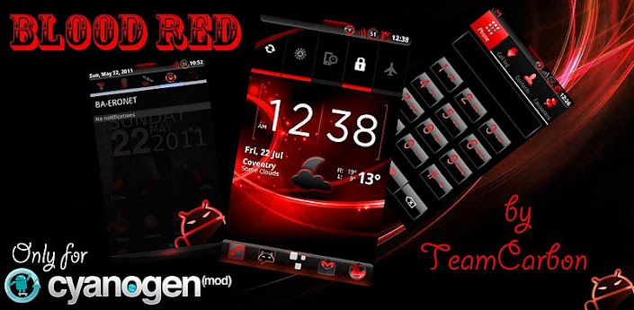 Blood Red Theme for CM7