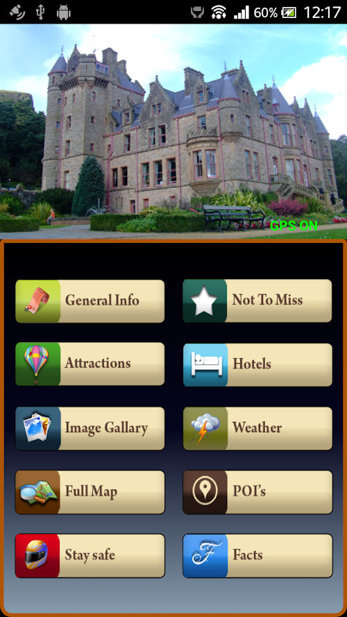 Android application Belfast Offline Travel Guide screenshort