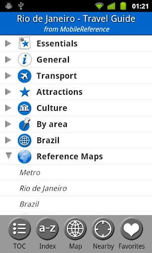 Rio de Janeiro - Guide Map