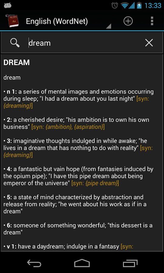 Offline dictionaries pro - screenshot