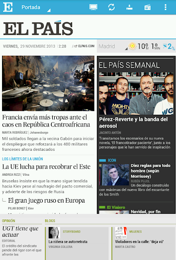 EL PAÍS para tabletas