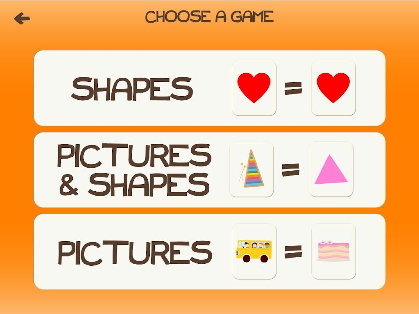 Shapes Match for Kids Screen 2