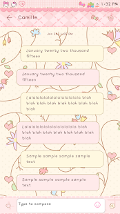 How to install Flowery GO SMS 1 apk for bluestacks