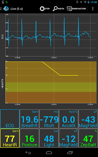 SenseView BT Smart HR Sensor