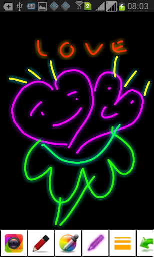 Glow Draw Paint