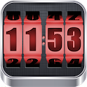 3D Rolling Clock RED icon