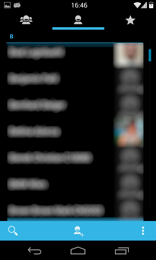 ThyrusHolo KIT KAT Black Theme - screenshot