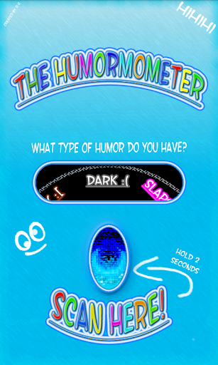 Fingerabdruck Humor Meter