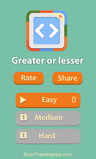 Greater or Lesser