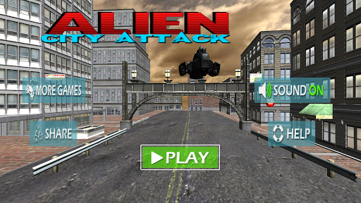 【免費動作App】Alien City Attack-APP點子