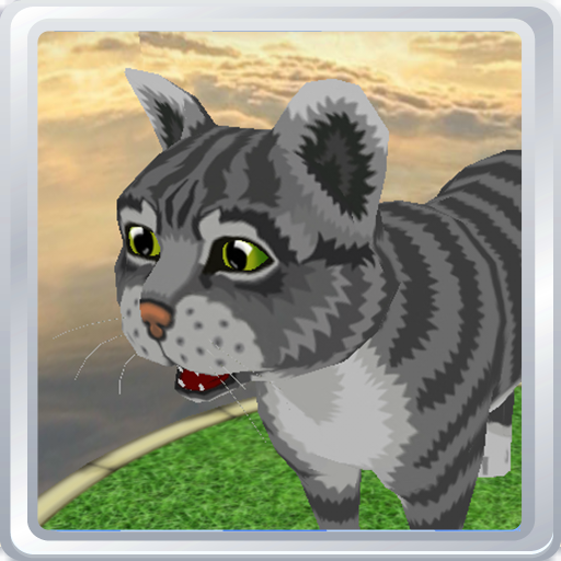 Pocket Cartoon Cat Pet 3D LOGO-APP點子