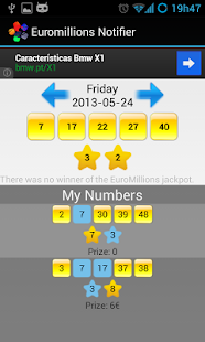 Free Euromillions Notifier APK