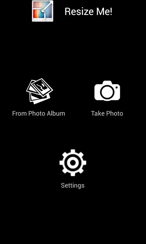 Android application Resize Me! Pro - Photo & Picture resizer screenshort