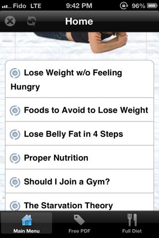 Secrets to Losing Fat -InfoApp