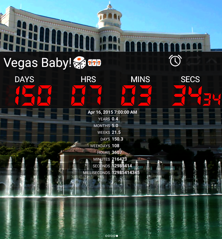 Final Countdown Day Timer - screenshot