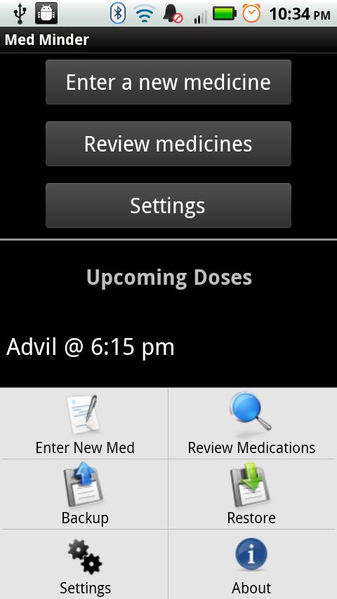 Med Minder - Pill Reminder Screen 3