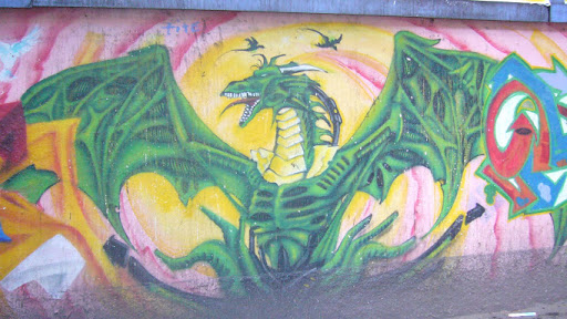 Graffiti Dragão De Rua