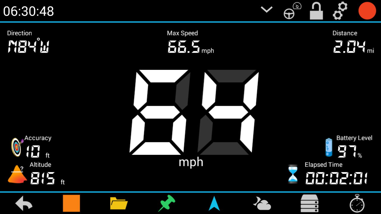 GPS HUD Speedometer Free Android Apps on Google Play