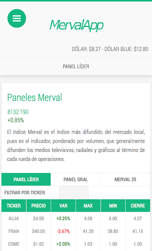 Merval App