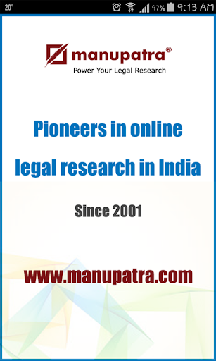 Manupatra Statute BA forSECTOR