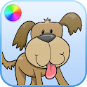 Happy Pets Coloring Book logo