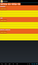 Sync Notes Notepad poster 3