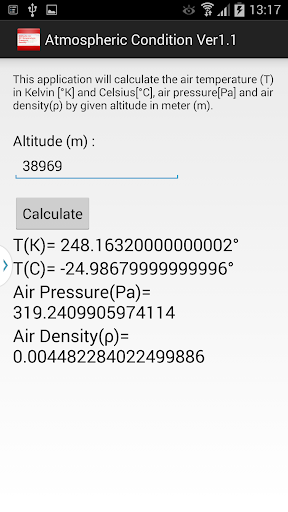 【免費教育App】Standard Atmospheric Condition-APP點子