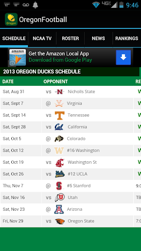 Oregon Football