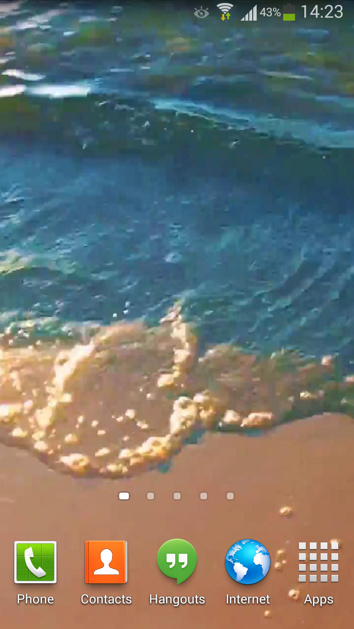 Waves Live Wallpaper HD 7 Screen 2