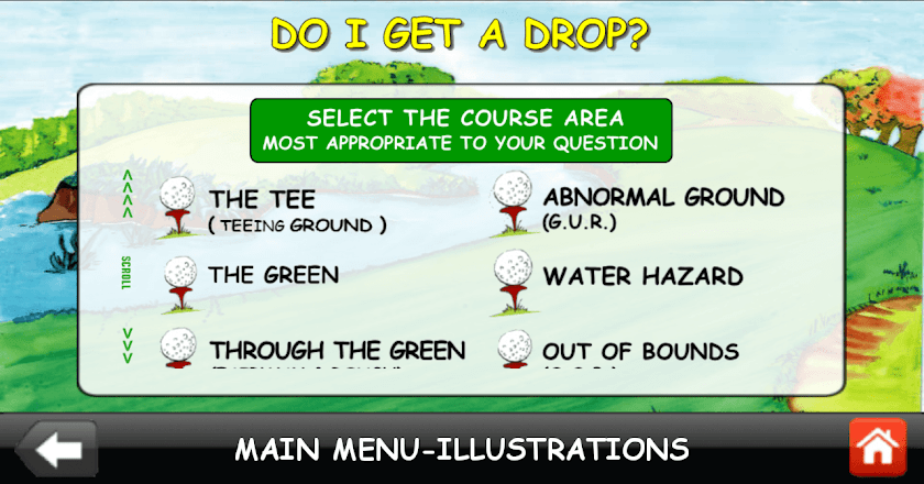 Do I Get A Drop? (Golf Rules) Screen 3