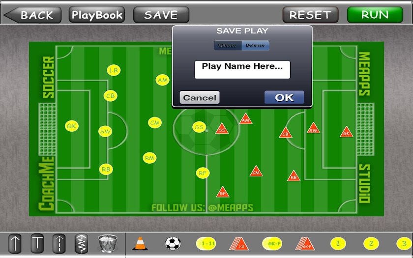 CoachMe™ Soccer Edition Pro Screen 3