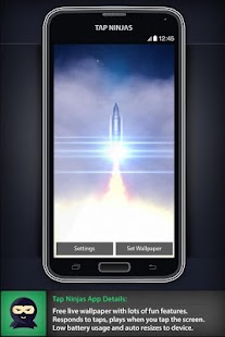 Lastest Rocket Shuttle Launch LWP APK for Android