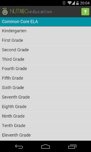 Common Core Reference: ELA