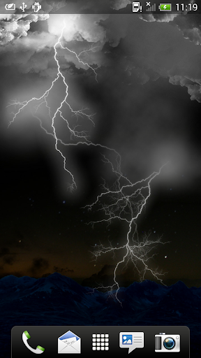 Thunderstorm Live Wallpaper