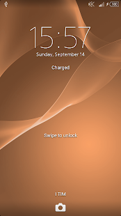 Xperia™ theme Bronze