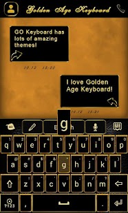 Free GO Keyboard Golden Age Theme APK
