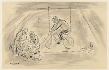 Lichtstroom door fiets