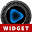 NEON BLUE Poweramp Widget Download on Windows