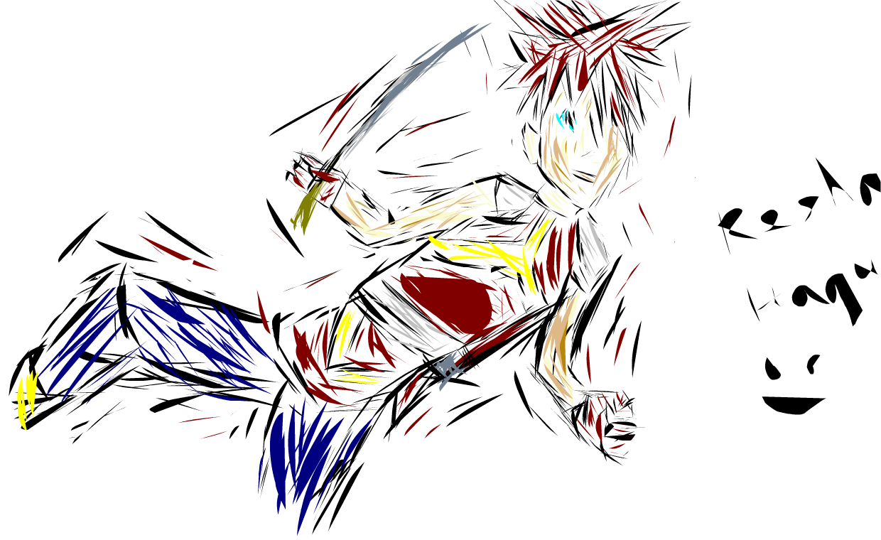 Updated red ninja