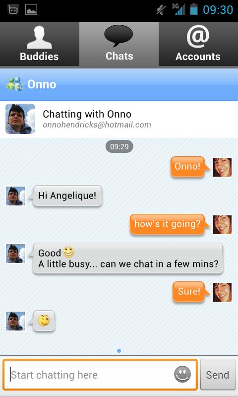 eBuddy Messenger Android