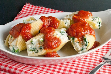 Spinach Stuffed Shells
