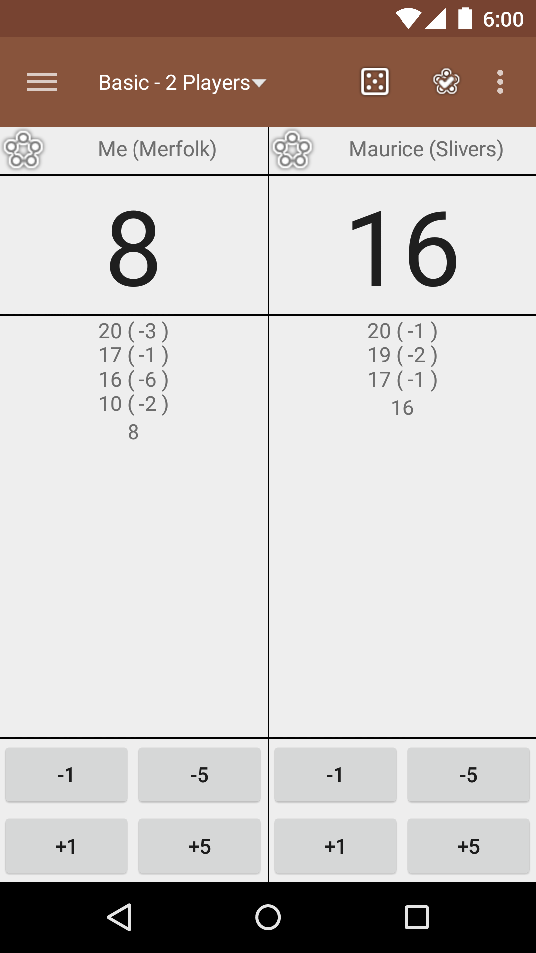Android application MTG Tracker & Life Counter screenshort